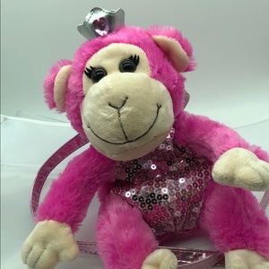 Poochie & Co. Pink, Plush Monkey Princess …